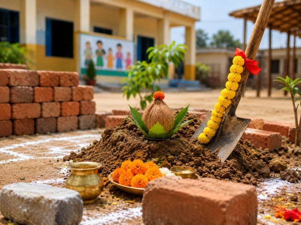 बकतरा में 40 लाख के विकास कार्यों का भूमिपूजन, मंत्री गुरु खुशवंत साहेब ने स्कूल आहता और प्रार्थना शेड की घोषणा की