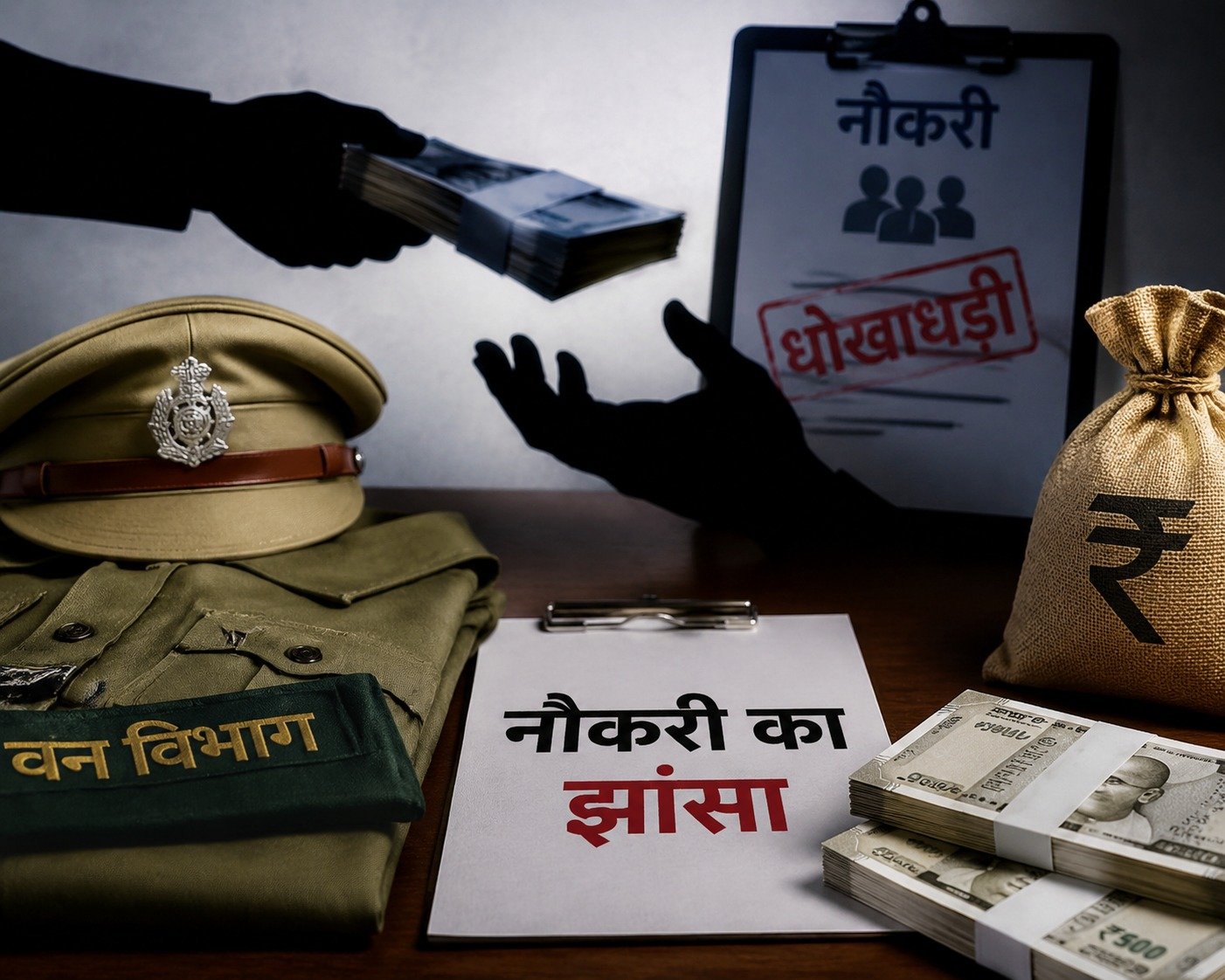 नौकरी के नाम पर 8.95 लाख की ठगी