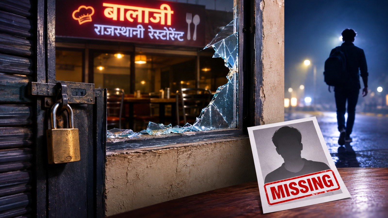रायपुर में रेस्टोरेंट से युवक रहस्यमय तरीके से गायब