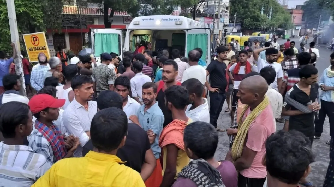अशोकधाम मंदिर भगदड़ हादसा