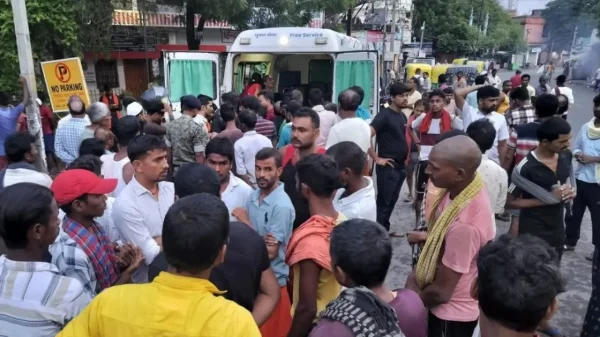 लखीसराय के अशोकधाम मंदिर में मची भारी भगदड़, 7 महिलाओं की दर्दनाक मौत