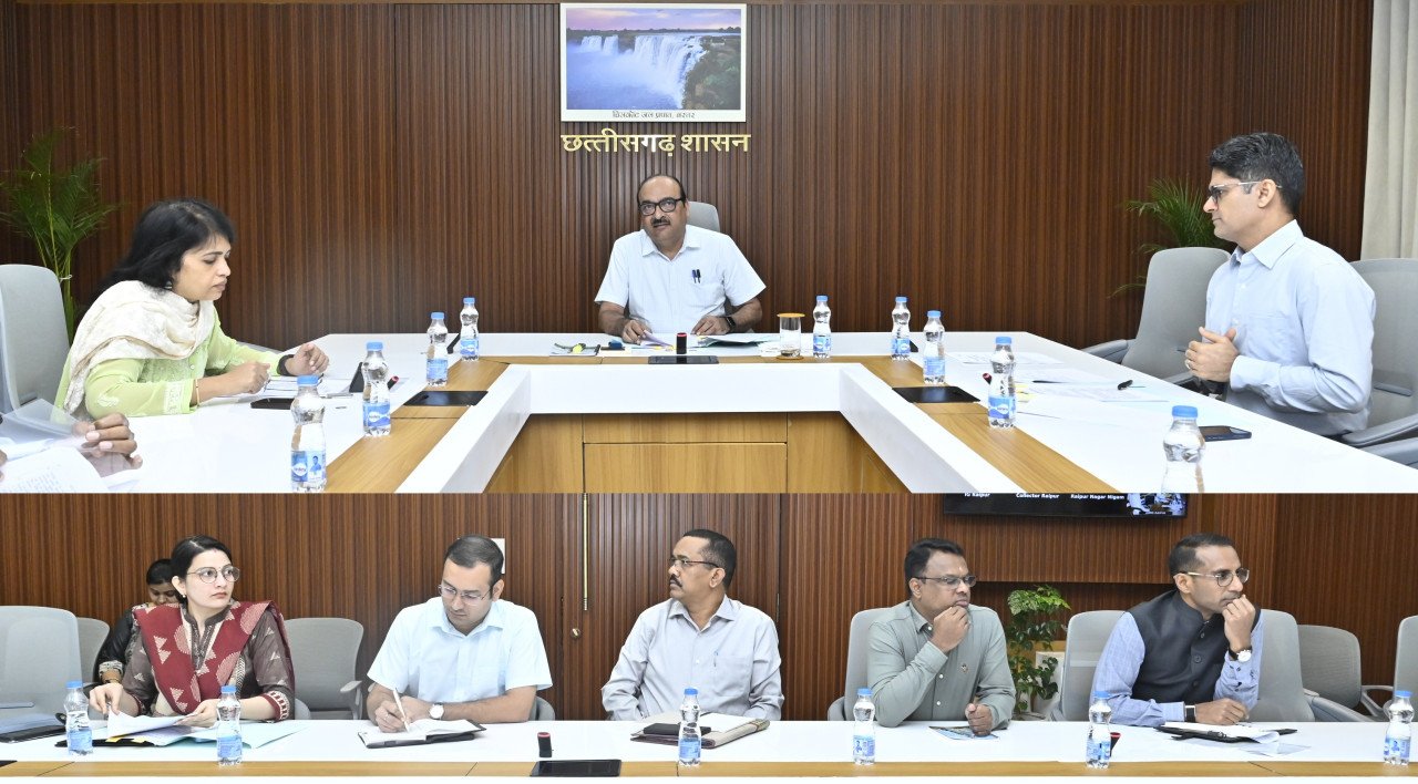 उपराष्ट्रपति के दौरे को लेकर अफसरों ने की अहम बैठक