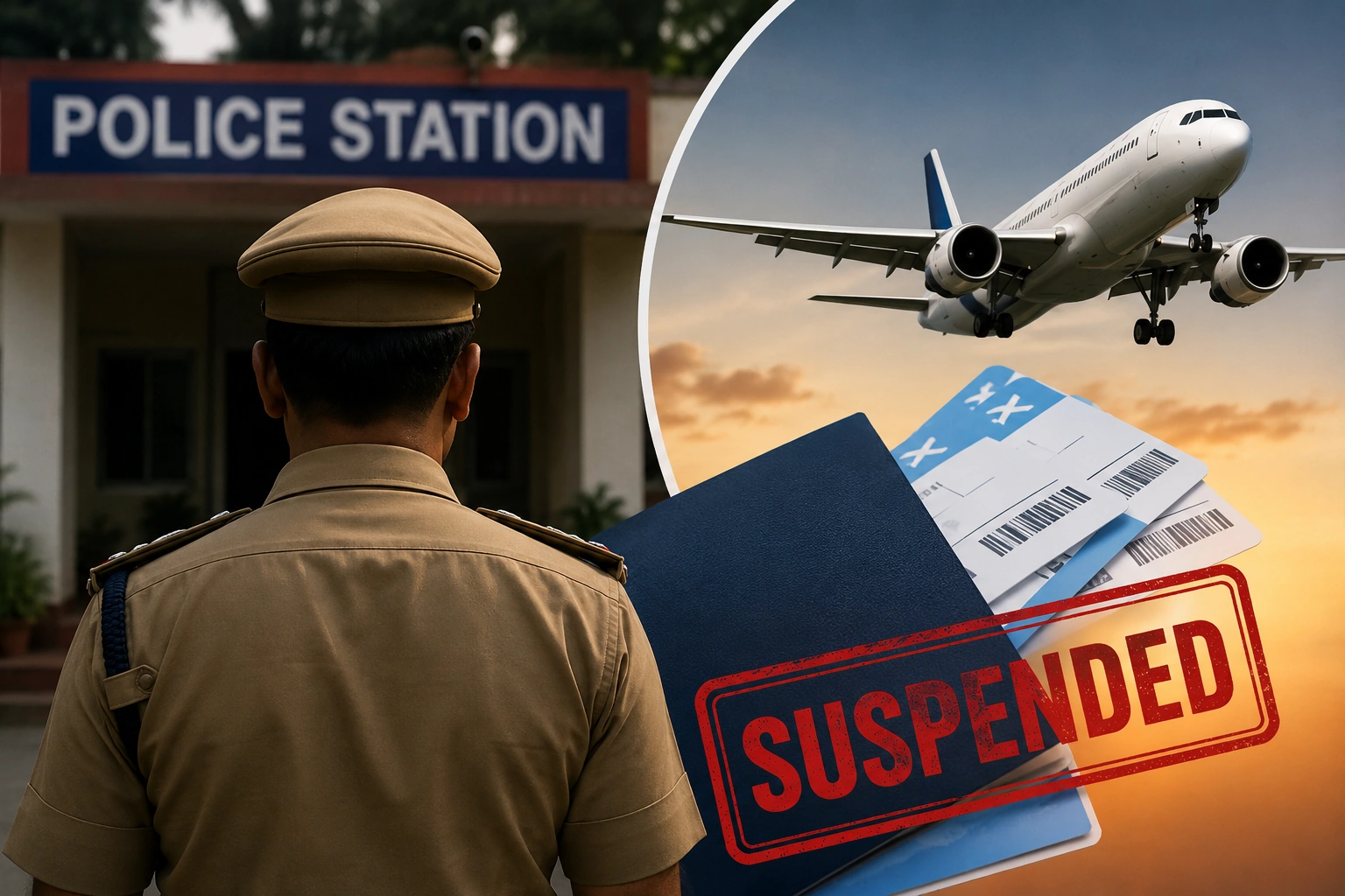 टीआई समेत 8 पुलिसकर्मी सस्पेंड