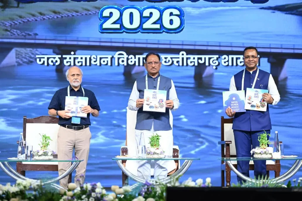 स्रोत महोत्सव 2026 का शुभारंभ करते मुख्यमंत्री विष्णु देव साय