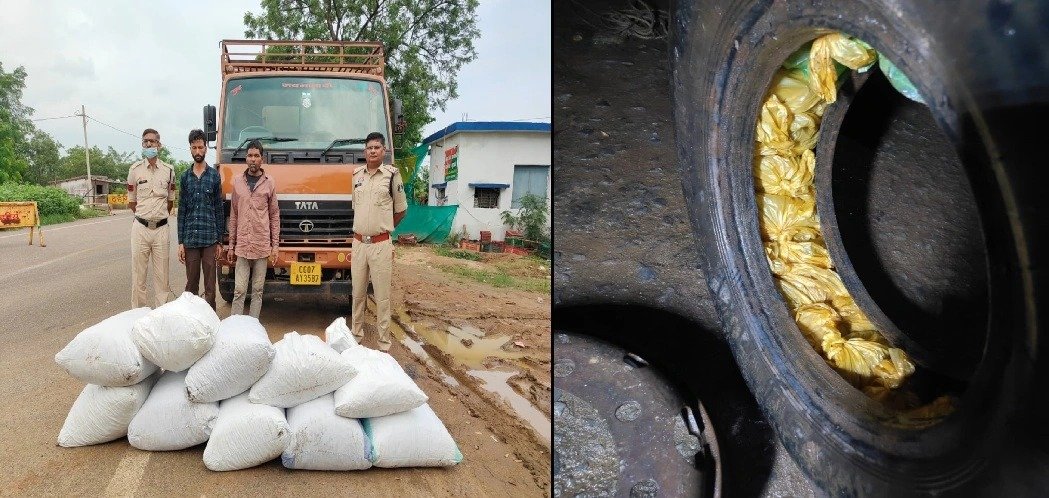 गरियाबंद में 151 किलो गांजा जब्त