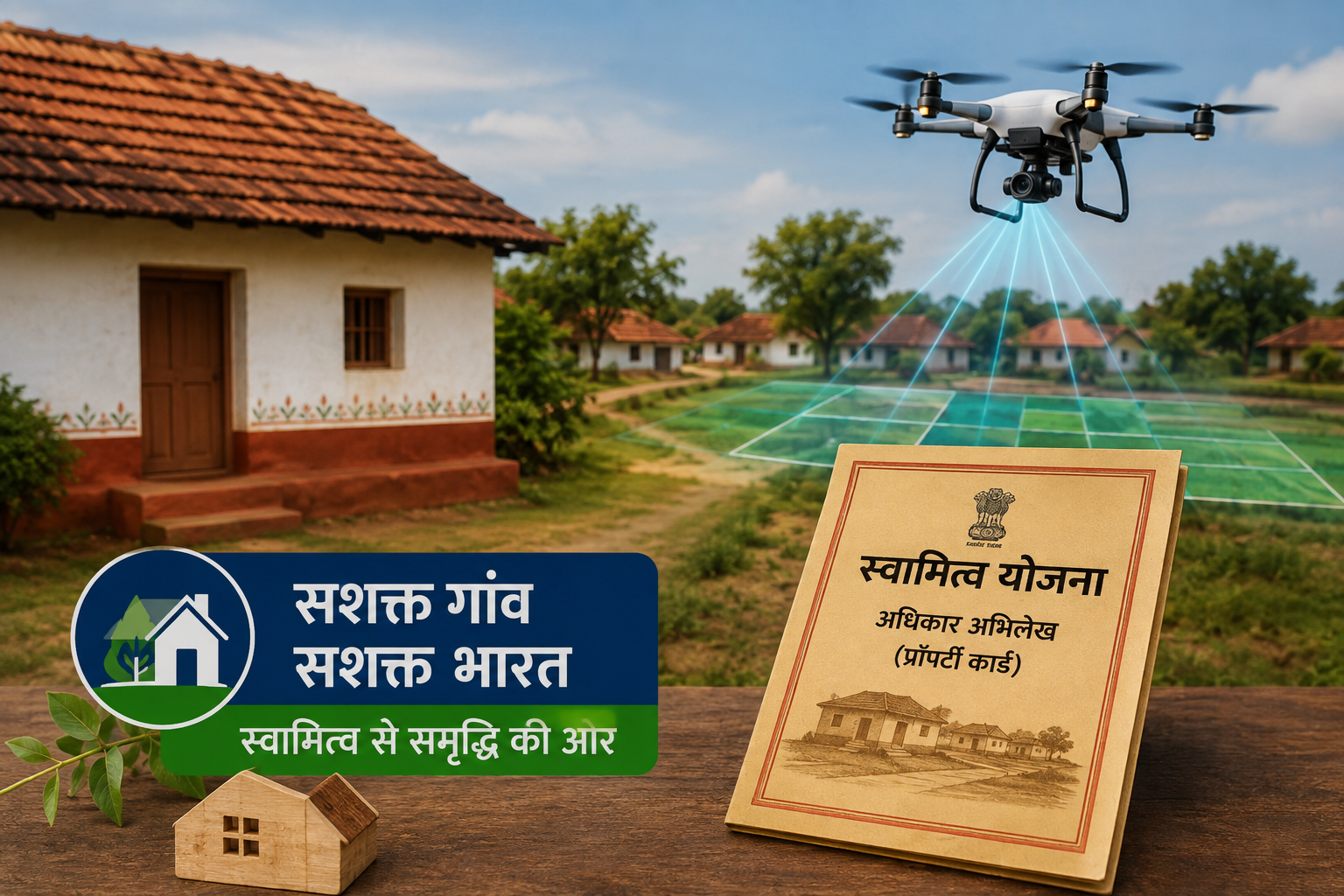 धमतरी ने स्वामित्व योजना में प्रदेश में पहला स्थान हासिल किया