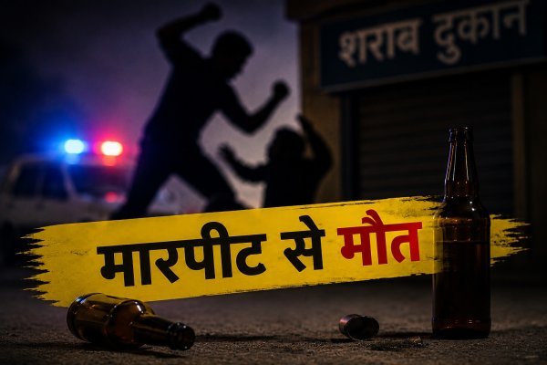 शराब दुकान के सामने मारपीट में युवक गंभीर घायल, इलाज के दौरान मौत