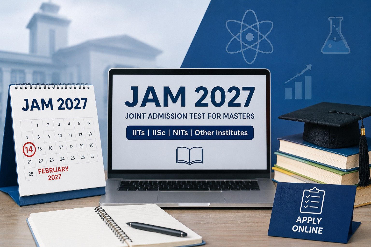 IIT JAM 2027 शेड्यूल