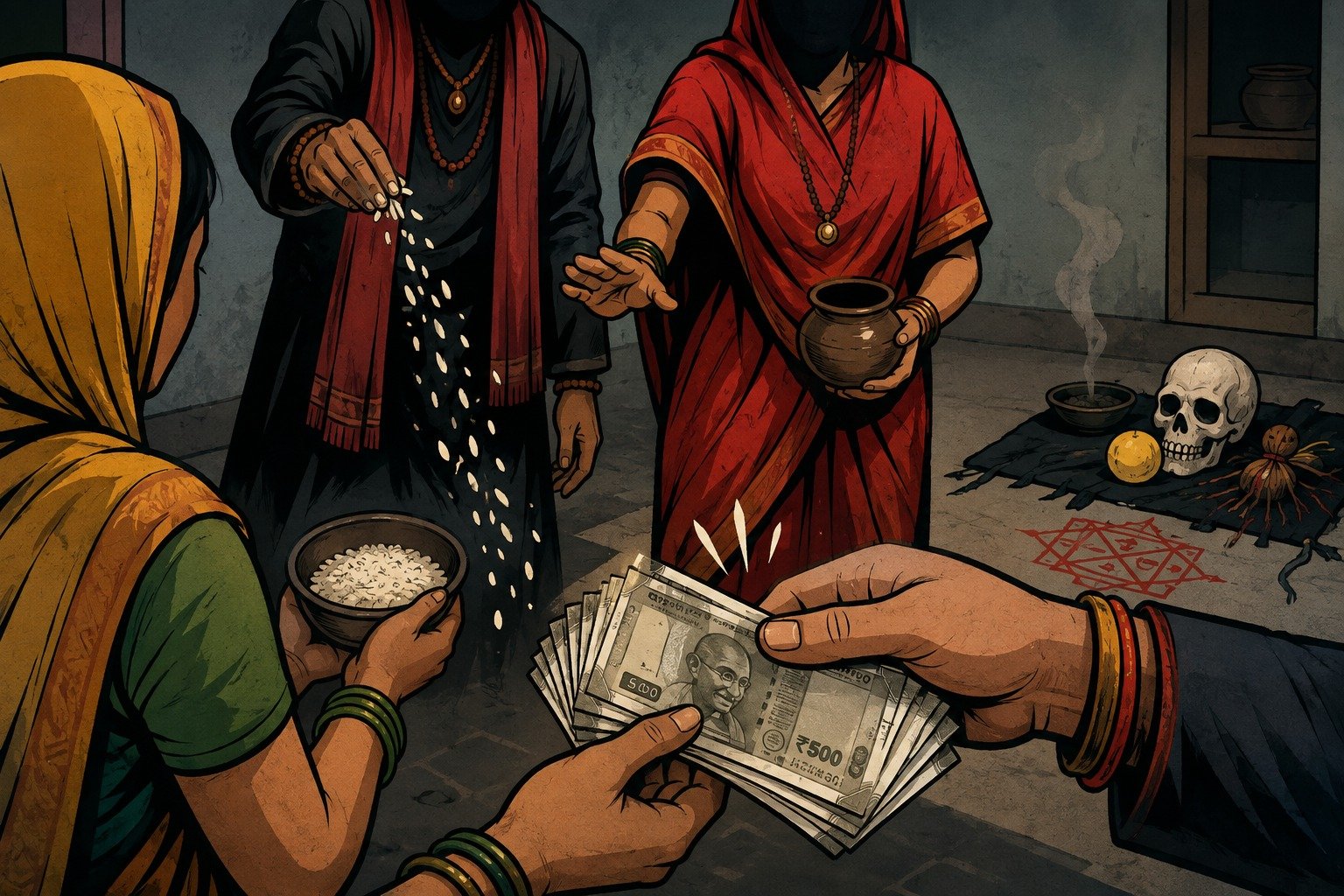 जादू-टोने के नाम पर ठगी