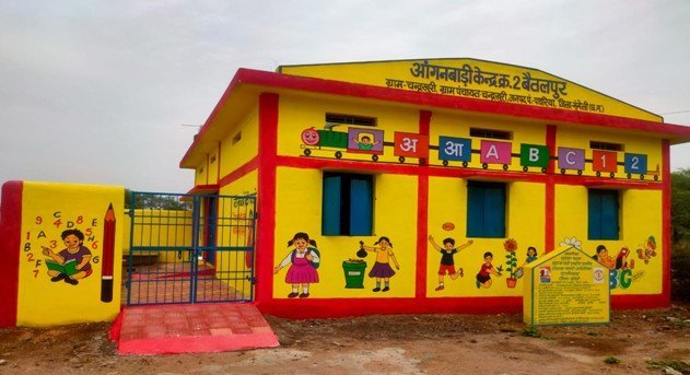 मुंगेली के बैतलपुर को मिली आंगनबाड़ी भवन की सौगात