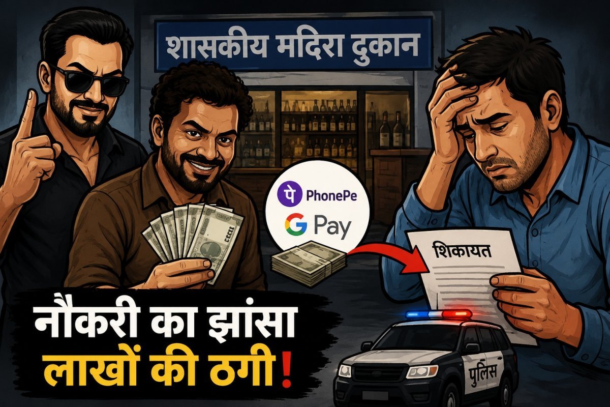 सरकारी नौकरी के नाम पर ठगी