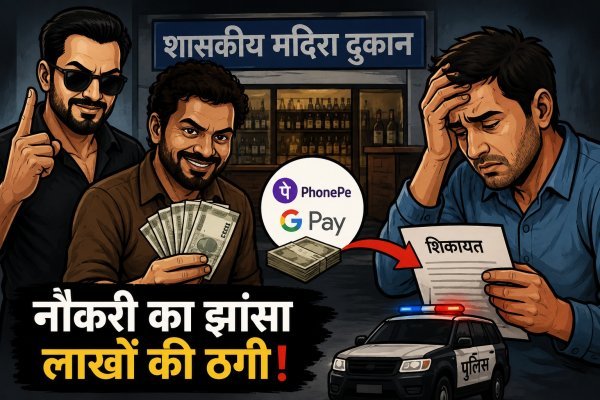 सरकारी नौकरी के नाम पर लाखों की ठगी, महासमुंद के दो युवकों पर एफआईआर दर्ज