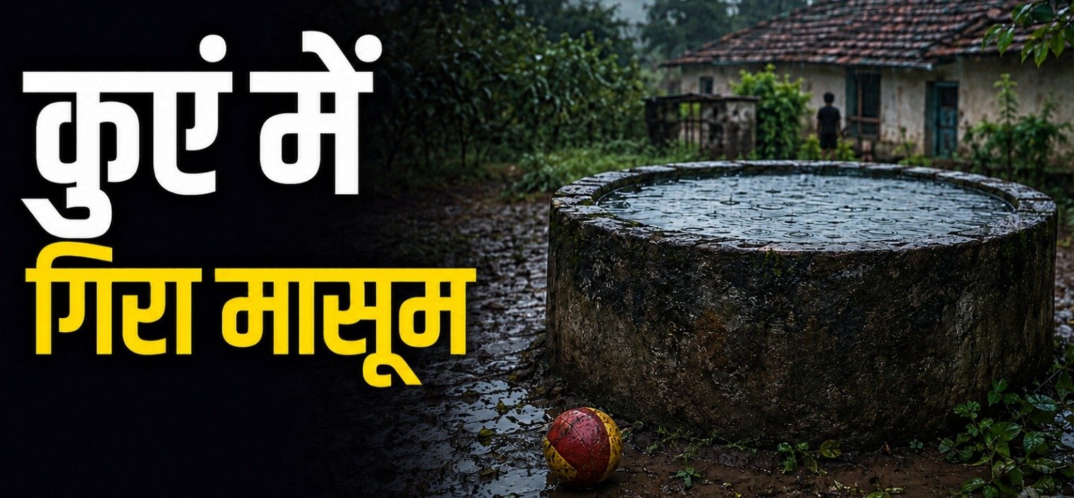 कुएं में गिरने से 3 साल मासुम की मौत