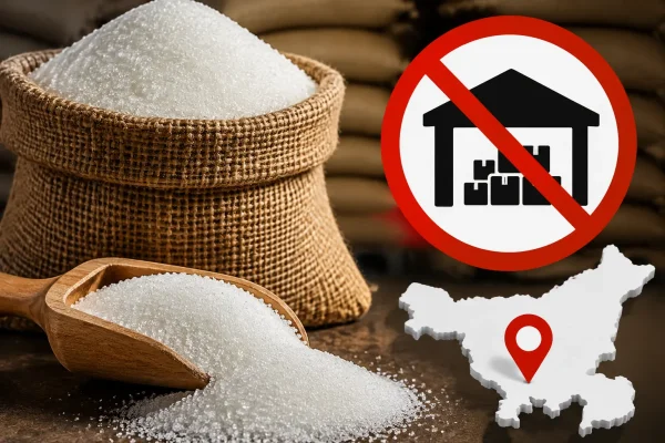 चीनी कारोबारियों के लिए नया आदेश, 30 दिन से ज्यादा नहीं रख सकेंगे स्टॉक