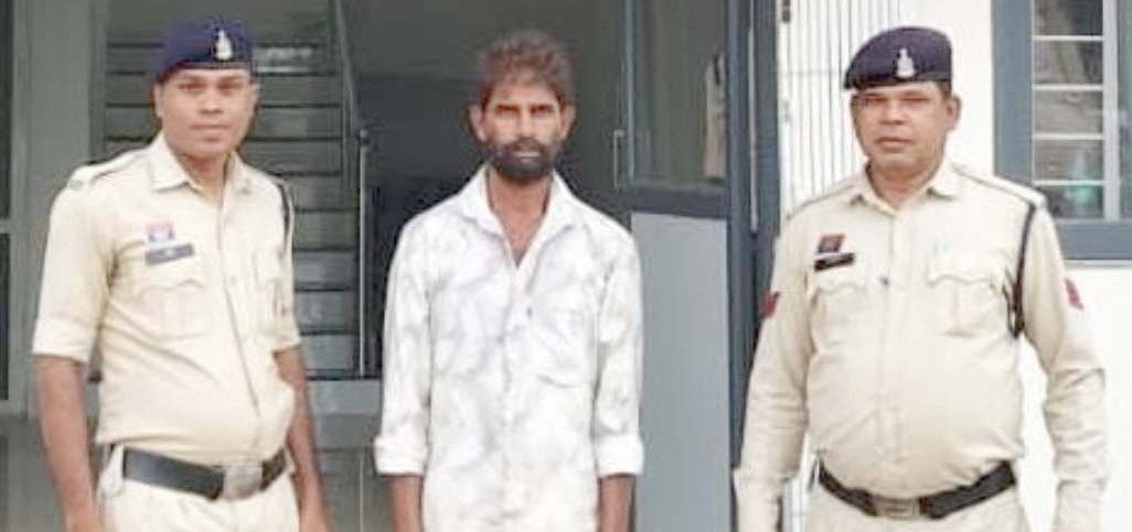 पुलिस ने आरोपी को किया गिरफ्तार