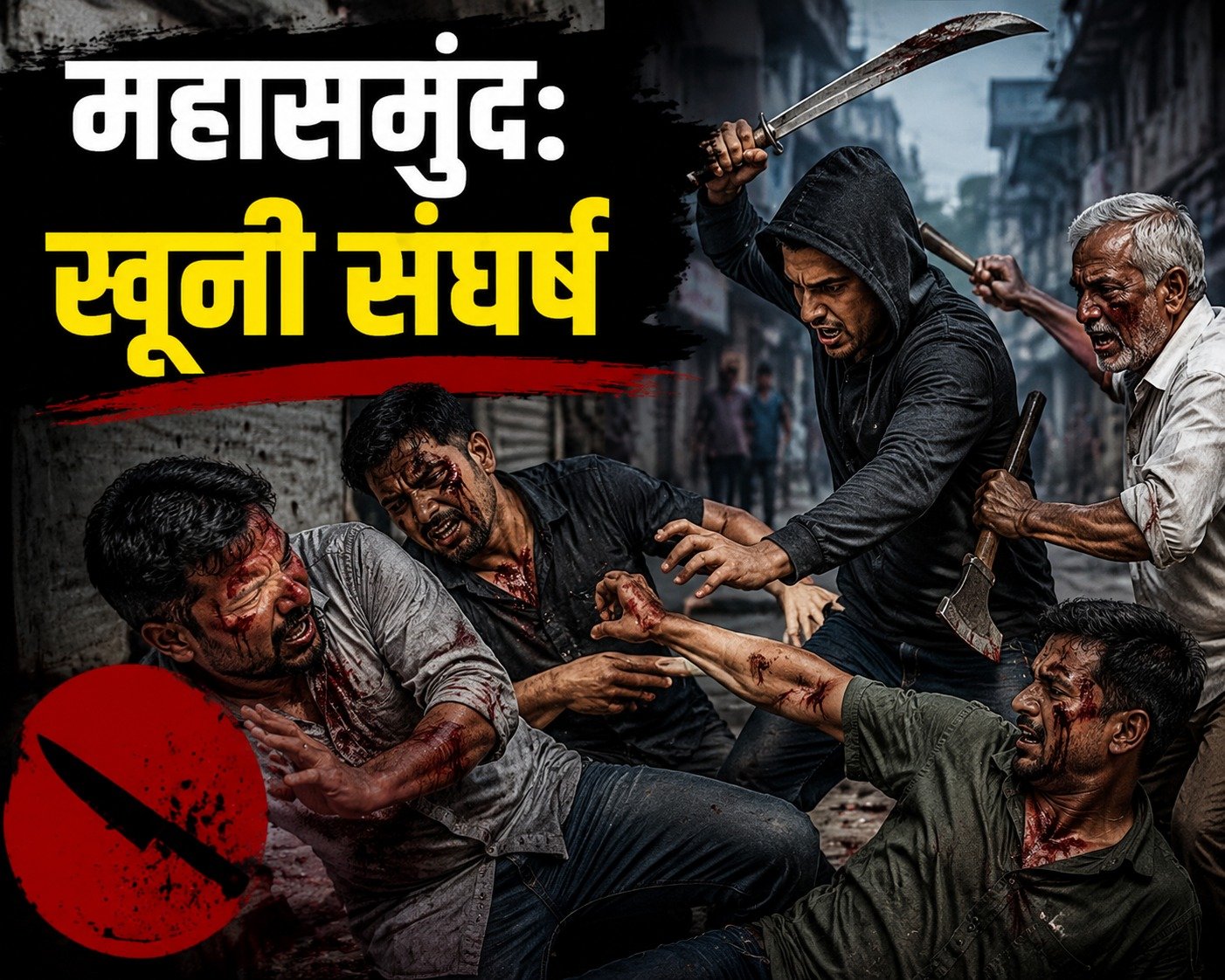 नयापारा में चाकूबाजी की घटना
