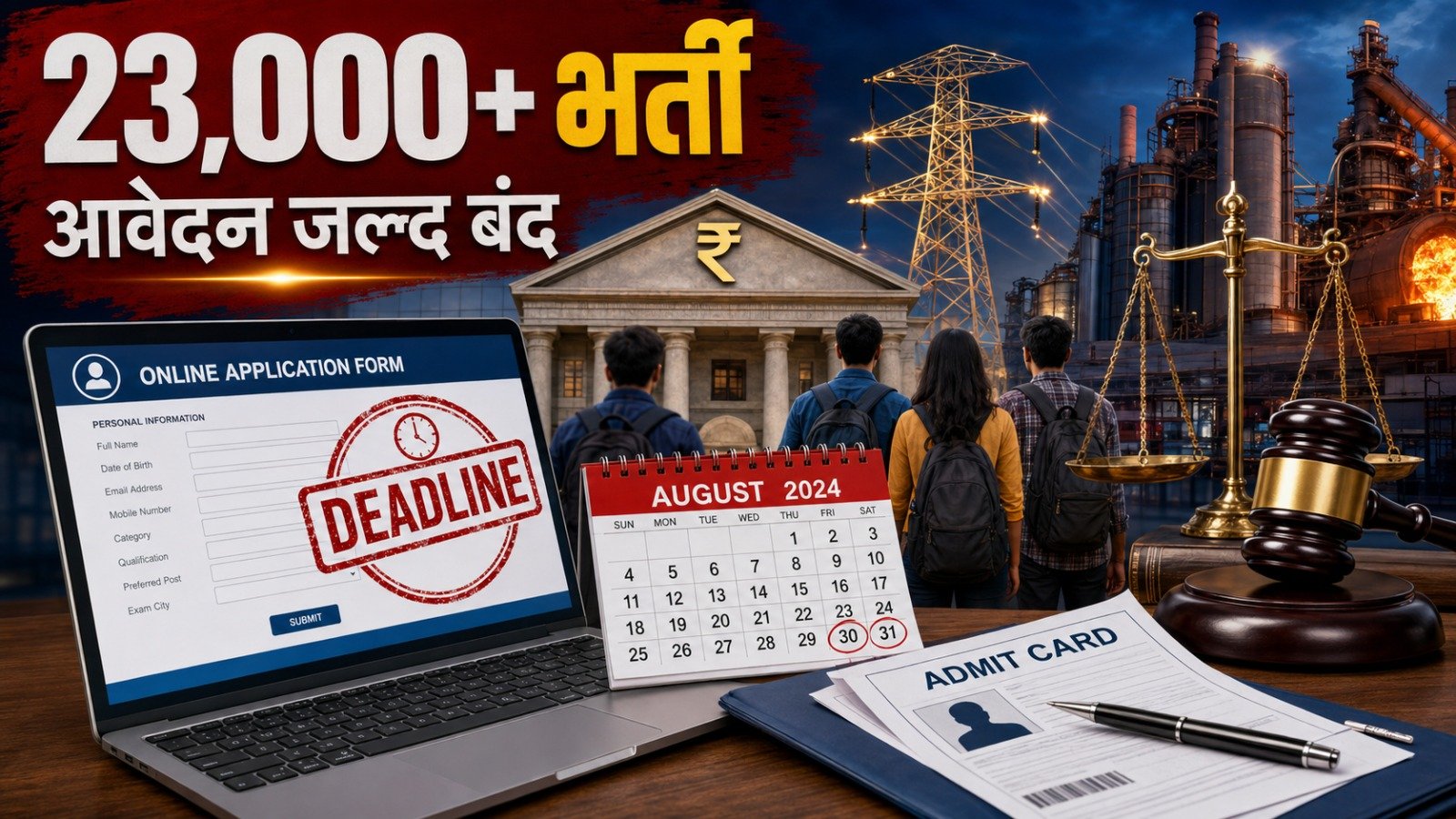 23 हजार से अधिक सरकारी पदों पर भर्ती