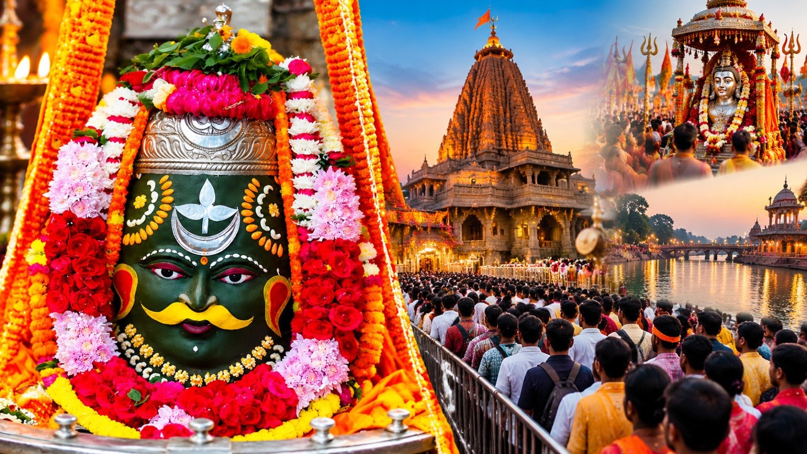 Ujjain Mahakal Temple on the last Monday of Sawan