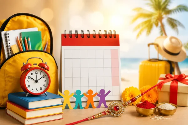 Raksha Bandhan 2026 School Holiday: बच्चों की मौज! इस हफ्ते छुट्टियों की भरमार, रक्षाबंधन पर मिलेगा लंबा ब्रेक