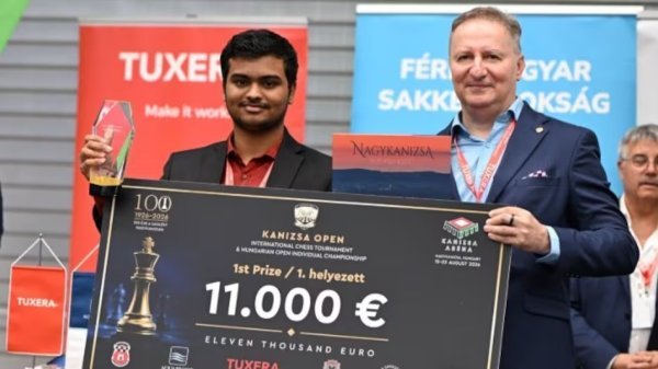 Kanizsa Open 2026: भारतीय शतरंज का बढ़ा गौरव, प्रणेश एम ने जीता अंतरराष्ट्रीय खिताब