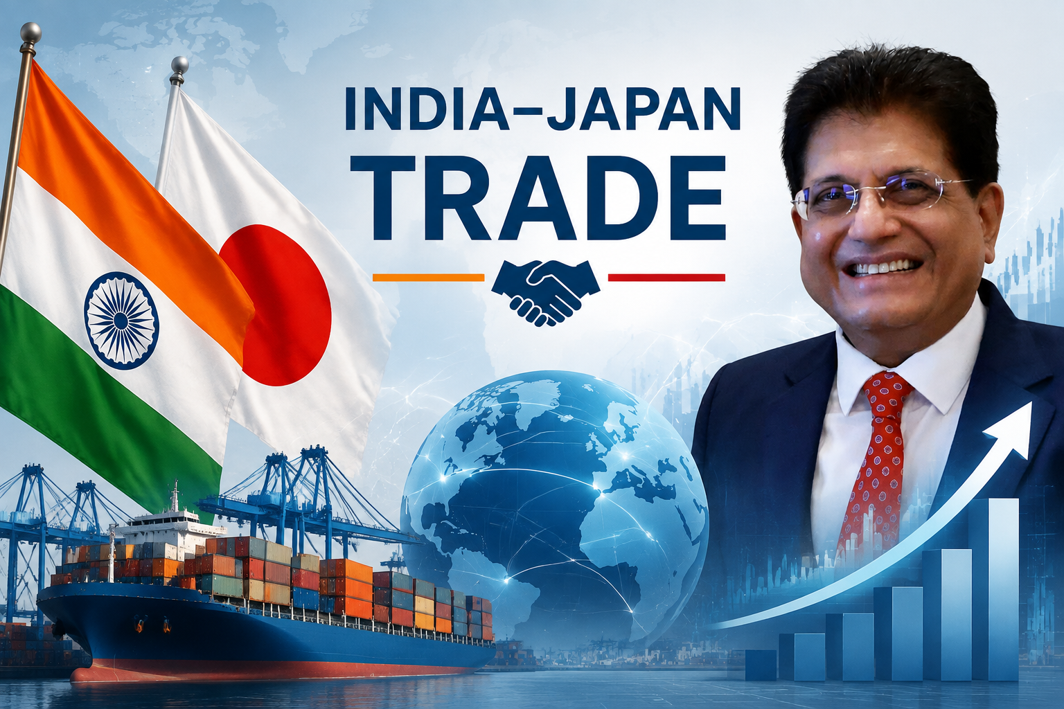 Piyush Goyal: Piyush Goyal&amp;amp;#039;s major statement: India to gain access to 75% of global trade.