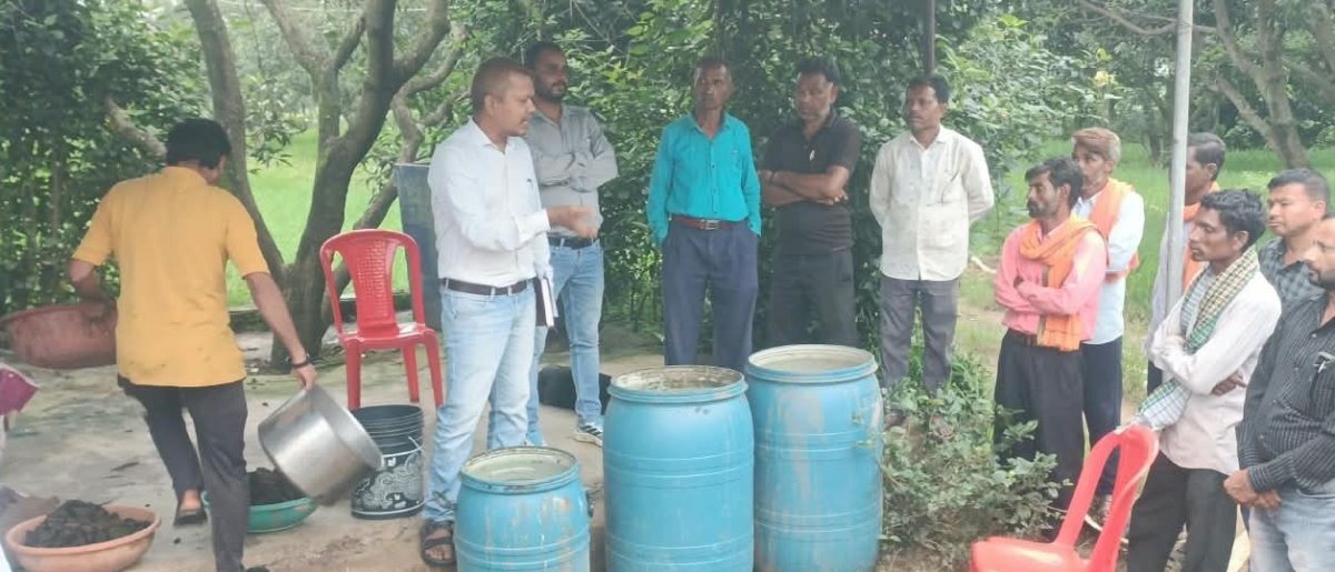 Organic farming initiative in Gaurela-Pendra-Marwahi