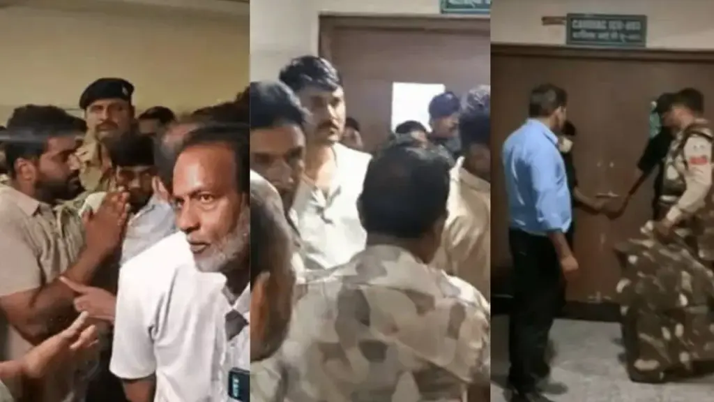 Police deployed after a commotion in the hospital&amp;amp;amp;amp;#039;s ICU