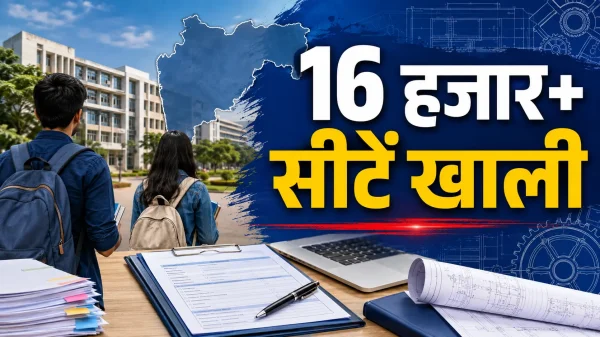MHT CET CAP Round 4: महाराष्ट्र में इंजीनियरिंग की 16 हजार से ज्यादा सीटें खाली, जल्द शुरू होंगे दाखिले