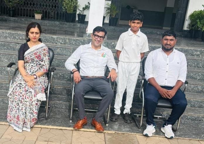 Jayant Manjhi selected for state-level SGFI competition