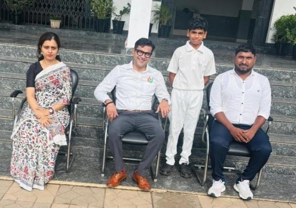SGFI Competition : राज्य स्तरीय SGFI प्रतियोगिता के लिए जयंत मांझी का चयन