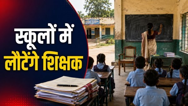 Chhattisgarh School Education Department: खत्म होगी शिक्षकों की किल्लत, 800 से ज्यादा निलंबित शिक्षकों की बहाली की तैयारी