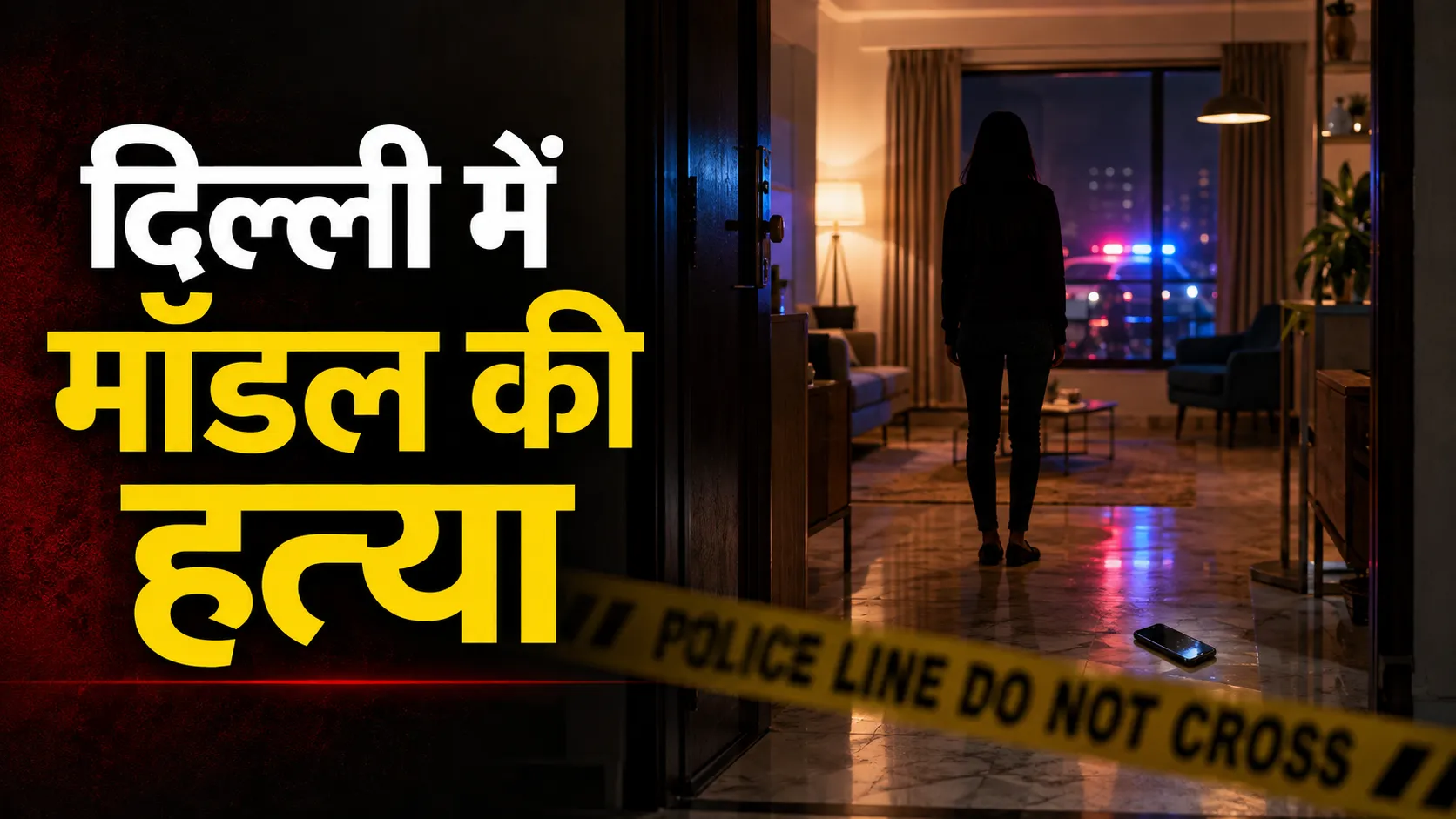 दिल्ली के तिलक नगर में मॉडल की हत्या