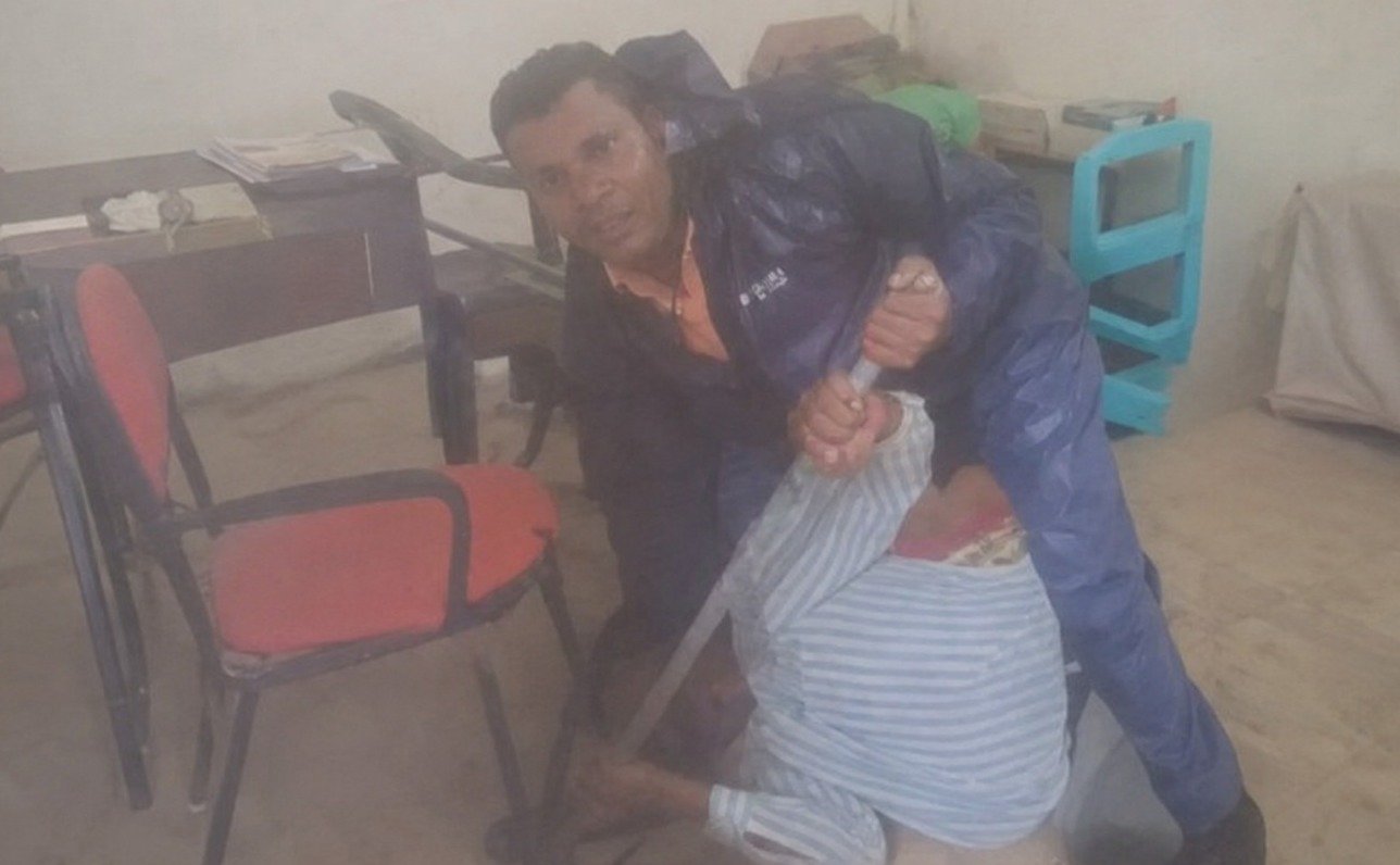 Patwari attacked with a rod in Danikundi