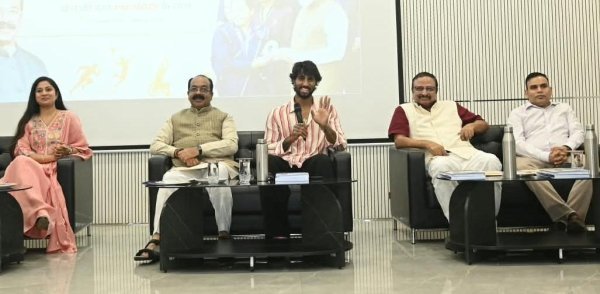 Khelo India Samvad: NIT रायपुर में अरुण साव ने युवाओं को दिया संदेश