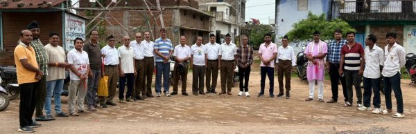RSS : राष्ट्रीय स्वयं सेवक संघ महासमुंद द्वारा  मनाया गया रक्षा बंधन पर्व