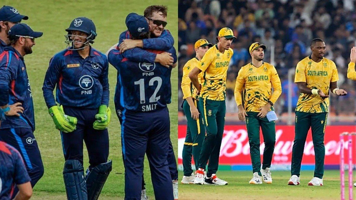 Namibia defeated South Africa