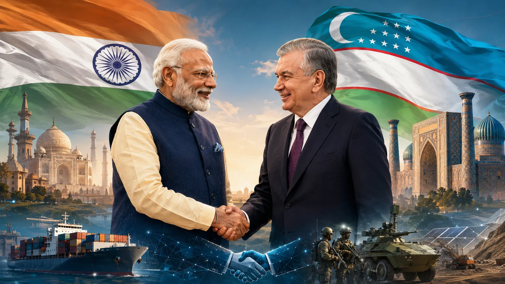 PM Modi Visit to Uzbekistan: Two-day visit begins today