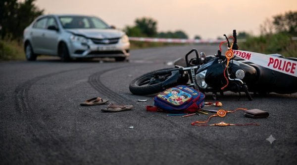 Durg Road Accident: रक्षाबंधन पर दो परिवारों पर टूटा दुखों का पहाड़, सड़क हादसों में 2 की मौत