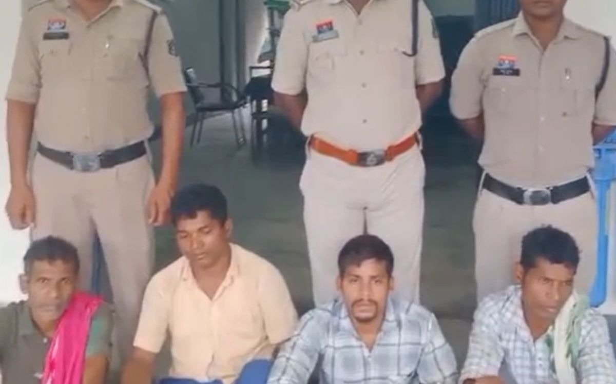 4 arrested in Dharamjaigarh for molesting a woman