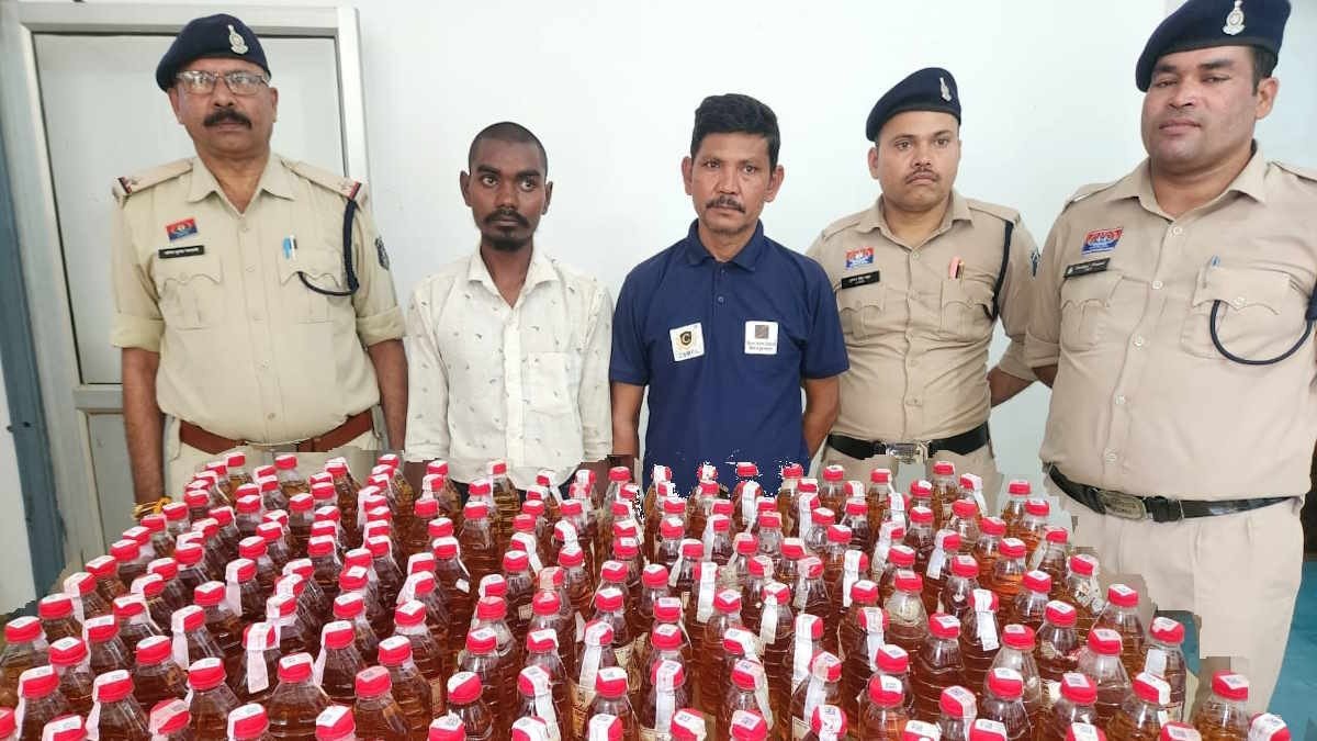 Two accused arrested with illicit liquor