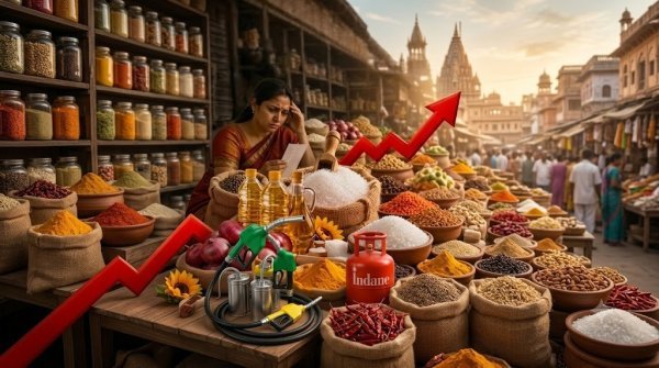 Onion and LPG prices: महंगाई की मार से बिगड़ा आम आदमी का बजट, जानें क्या है वजह