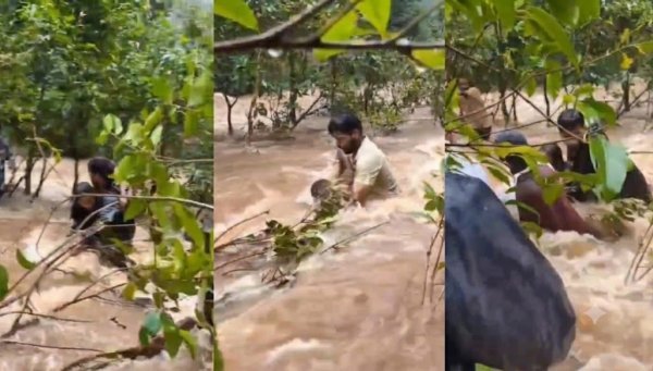 Jashpur Waterfall: तेज बहाव में फंसे 7 पर्यटक, दनगरी वाटरफॉल में रेस्क्यू के बाद ली राहत की सांस