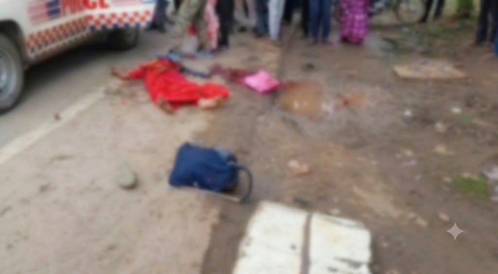 Truck hits pickup packed with pilgrims; one dead.