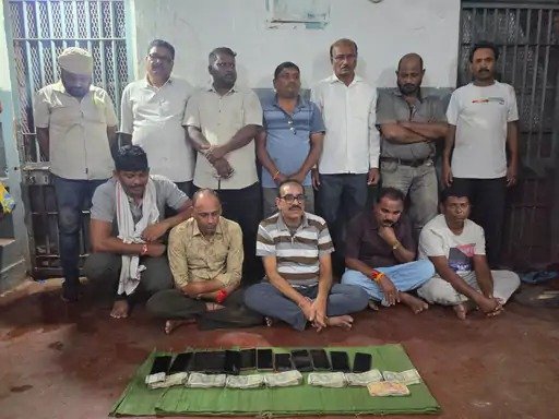 12 accused arrested for gambling in the cantonment area