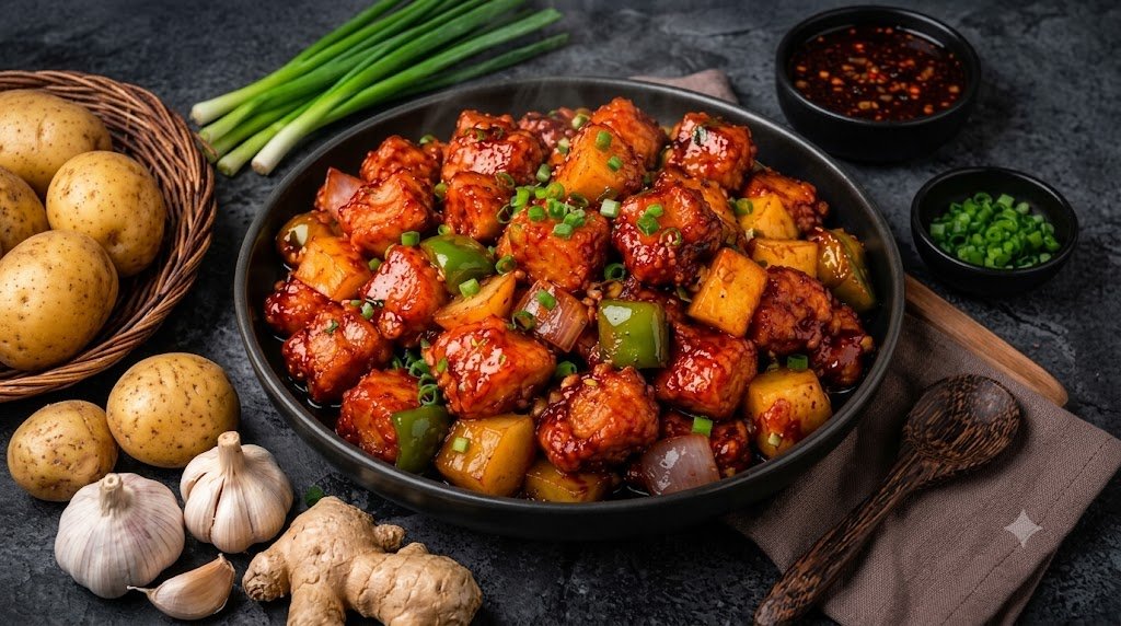 Aloo Manchurian Recipe (Image Source - Social Media)
