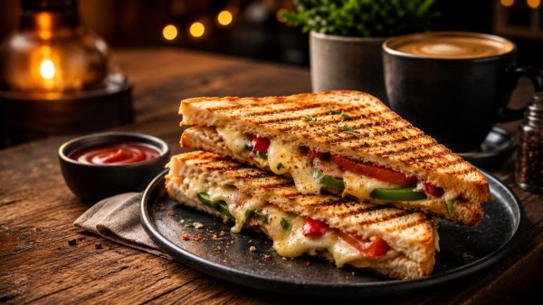Grilled Sandwich Recipe: 25 मिनट में तैयार करें कैफे स्टाइल ग्रिल्ड सैंडविच, जानें आसान रेसिपी