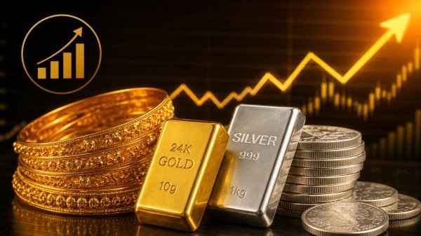Gold Silver Price Today: सोना-चांदी के दाम में फिर उछाल, जानें आज का ताजा भाव