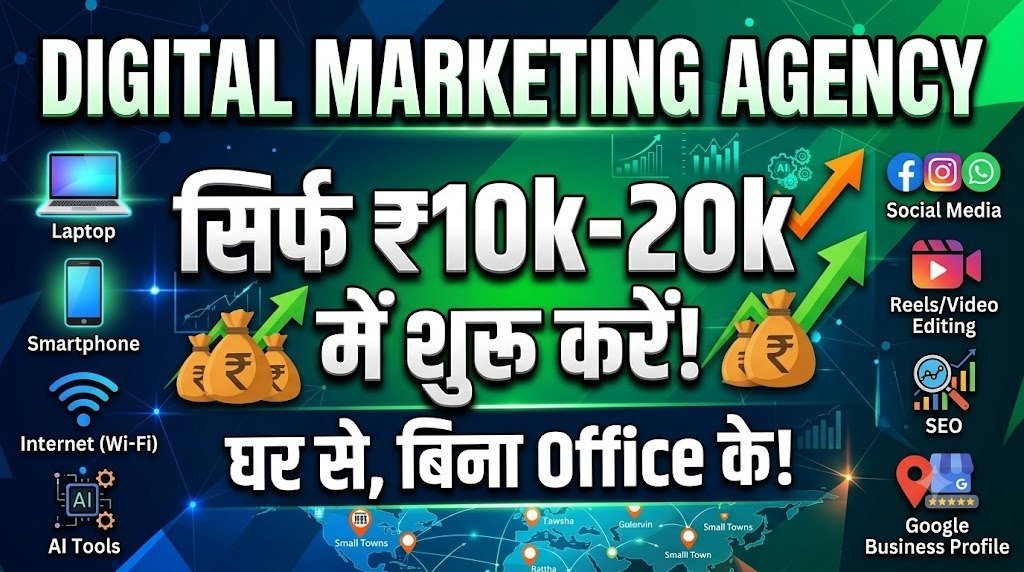 AI Digital Marketing Startup (Image source: AI Genrated)