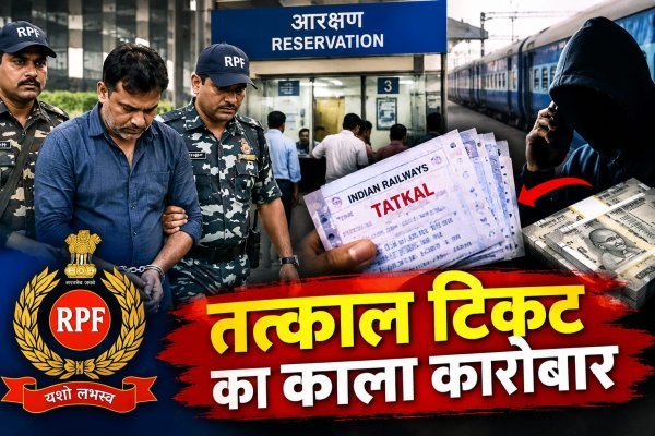 Tatkal Ticket Black Marketing: तत्काल टिकट घोटाले में बड़ा एक्शन, रायपुर से मुख्य दलाल गिरफ्तार, रेलवे कर्मचारी भी जांच के घेरे में