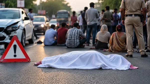 Jwalapur Road Accident: हादसे में किशोरी की मौत के बाद सड़क पर उतरे ग्रामीण, शव रखकर किया प्रदर्शन